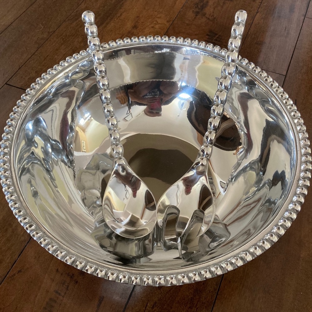 Mikaska 3 piece salad serving set